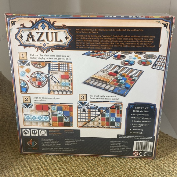 Azul game by Michael Kiesling, new, sealed in box - Picture 2 of 3